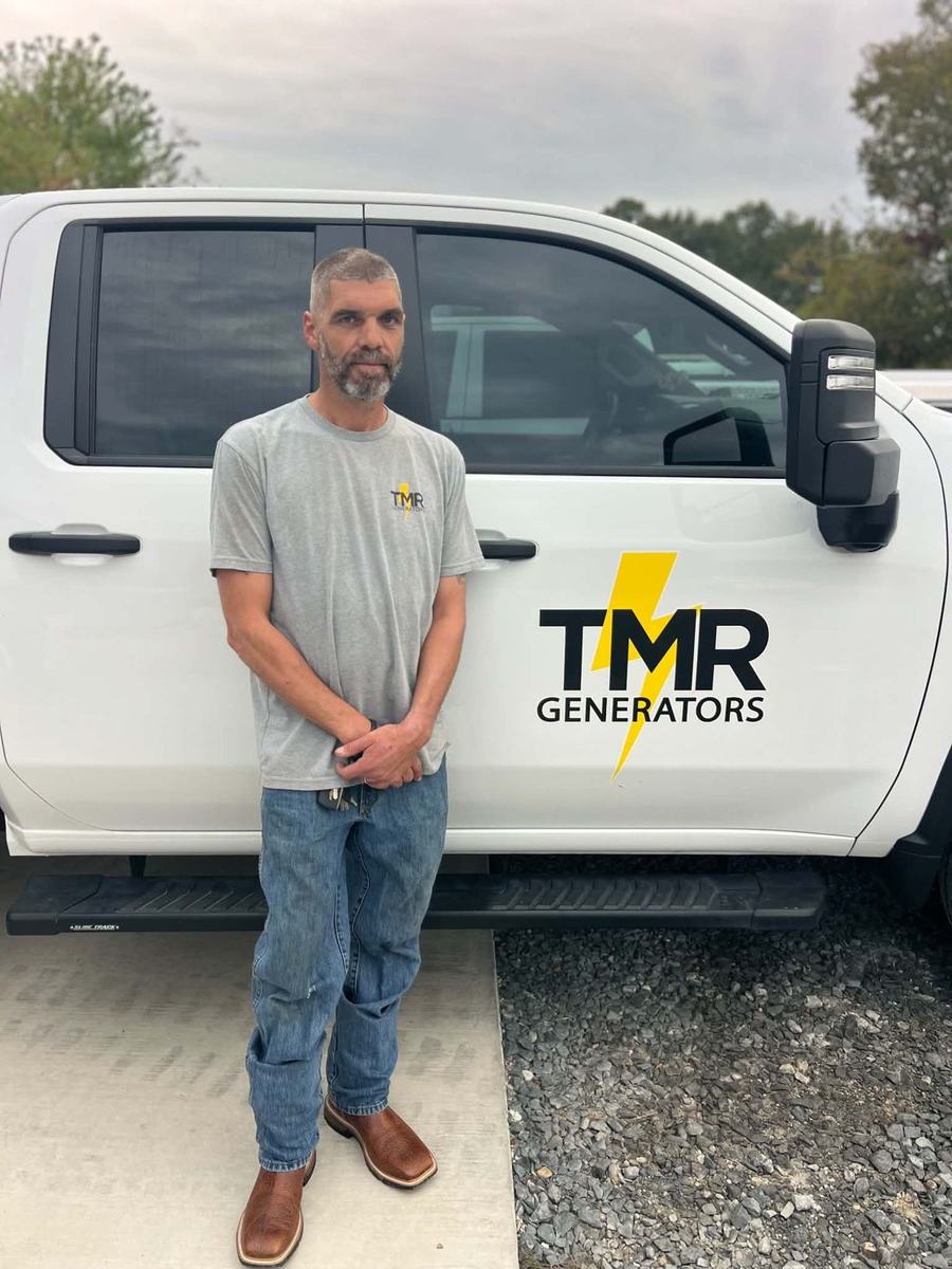 Bill, journeyman electrician and generator technician at TMR Generators